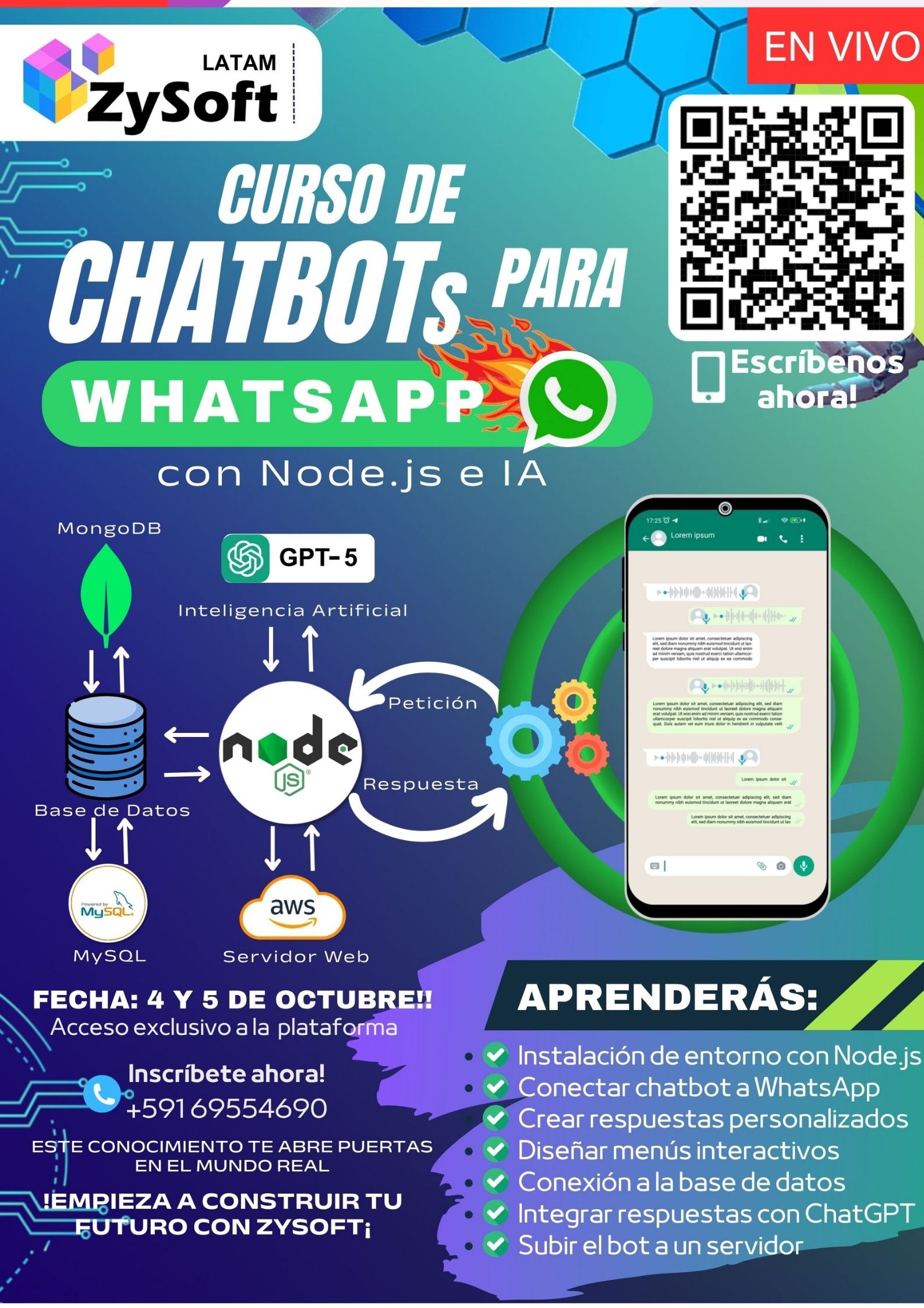 ChatBots con Node +AI